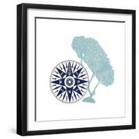 The Sea 6-Kimberly Allen-Framed Art Print