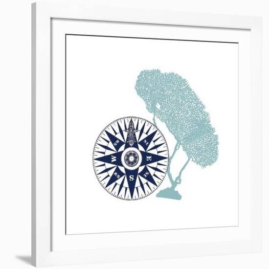 The Sea 6-Kimberly Allen-Framed Art Print