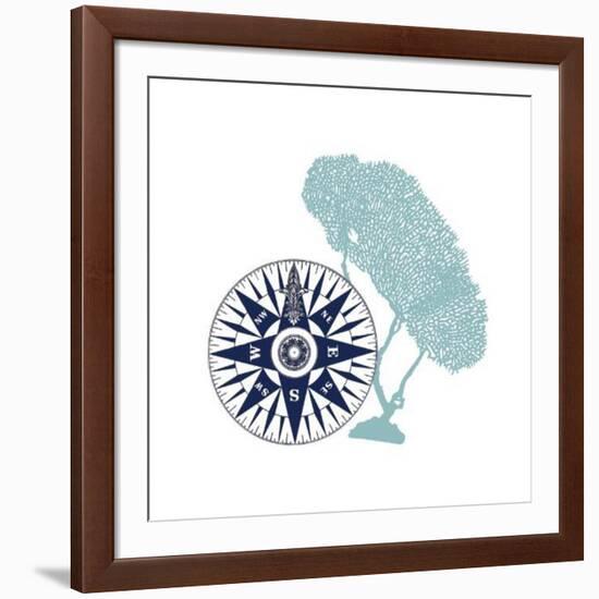 The Sea 6-Kimberly Allen-Framed Art Print