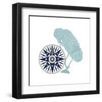 The Sea 6-Kimberly Allen-Framed Art Print