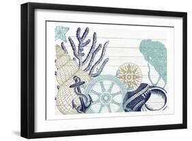 The Sea 7-Kimberly Allen-Framed Art Print