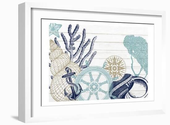 The Sea 7-Kimberly Allen-Framed Art Print