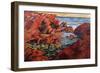 The Sea at Agay; La Mer a Agay, C.1917/1918 (Oil on Canvas)-Louis Valtat-Framed Giclee Print