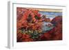 The Sea at Agay; La Mer a Agay, C.1917/1918 (Oil on Canvas)-Louis Valtat-Framed Giclee Print