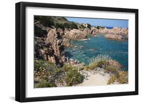 The Sea at Costa Paradiso, Sardinia, Italy, Mediterranean-Ethel Davies-Framed Photographic Print