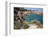 The Sea at Costa Paradiso, Sardinia, Italy, Mediterranean-Ethel Davies-Framed Photographic Print