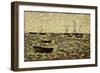 The Sea at Grandcamp; La Mer a Grandcamp, 1885-Georges Seurat-Framed Giclee Print