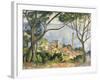 The Sea at L'Estaque, 1878-Paul C?zanne-Framed Giclee Print