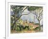 The Sea at L'Estaque, 1878-Paul C?zanne-Framed Giclee Print