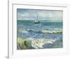 The Sea at Les Saintes-Maries-de-la-Mer, 1888-Vincent van Gogh-Framed Giclee Print