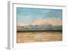 The Sea at Palavas, 1870-Gustave Courbet-Framed Giclee Print
