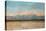 The Sea at Palavas-Gustave Courbet-Stretched Canvas