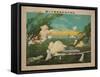 The Sea Battle of Port Arthur, 1904-null-Framed Stretched Canvas