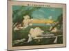 The Sea Battle of Port Arthur, 1904-null-Mounted Giclee Print