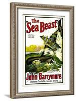 The Sea Beast-null-Framed Art Print