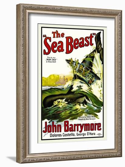 The Sea Beast-null-Framed Art Print