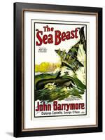 The Sea Beast-null-Framed Art Print