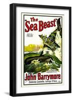 The Sea Beast-null-Framed Art Print