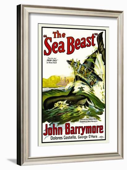The Sea Beast-null-Framed Art Print