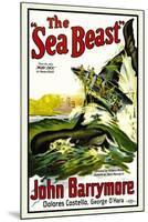 The Sea Beast-null-Mounted Art Print