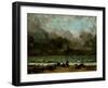 The Sea, c.1865-Gustave Courbet-Framed Giclee Print