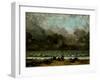 The Sea, c.1865-Gustave Courbet-Framed Giclee Print