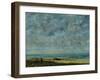 The Sea, c.1872-Gustave Courbet-Framed Giclee Print