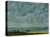 The Sea, c.1872-Gustave Courbet-Stretched Canvas