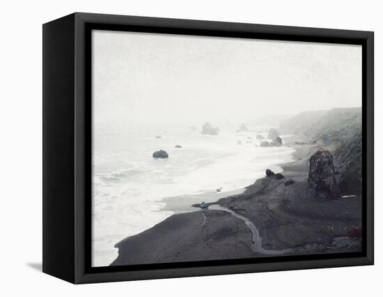 The Sea Cast a Spell-Lupen Grainne-Framed Stretched Canvas