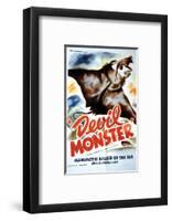 The Sea Fiend - 1936-null-Framed Giclee Print