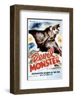 The Sea Fiend - 1936-null-Framed Giclee Print