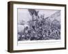 The Sea Fight at Pelusium, C.1920-Henry Charles Seppings Wright-Framed Giclee Print