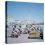 The Sea Front at Brighton 1st June 1968-Library-Stretched Canvas