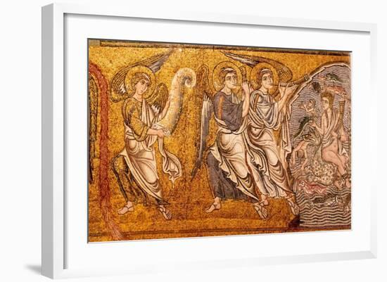 The Sea Gave Up its Dead, Last Judgment-null-Framed Giclee Print