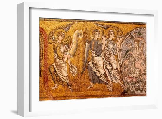 The Sea Gave Up its Dead, Last Judgment-null-Framed Giclee Print