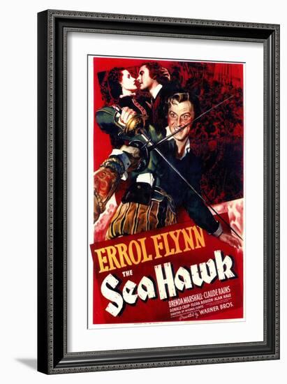 The Sea Hawk, 1940-null-Framed Art Print