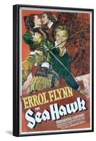 The Sea Hawk, Brenda Marshall, Errol Flynn, 1940-null-Framed Art Print