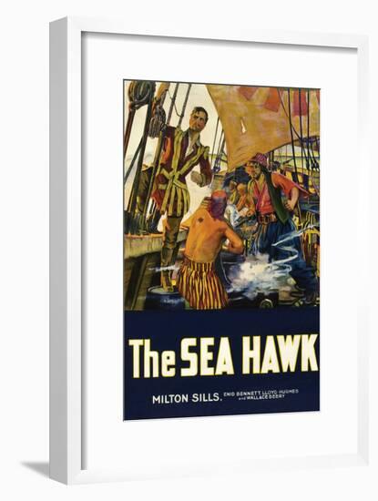 The Sea Hawk-null-Framed Art Print