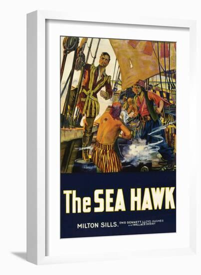 The Sea Hawk-null-Framed Art Print