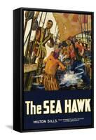 The Sea Hawk-null-Framed Stretched Canvas