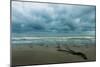 The Sea in a Cloudy Day in Winter-Etabeta-Mounted Photographic Print