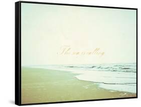 The Sea Is Calling-Kindred Sol Collective-Framed Stretched Canvas