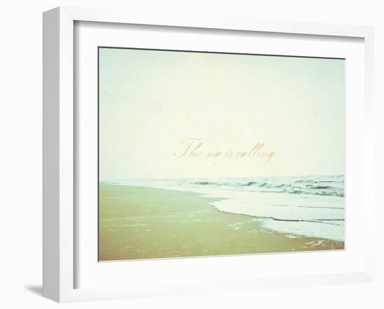 The Sea Is Calling-Kindred Sol Collective-Framed Art Print