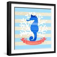 The Sea Is Calling-Bella Dos Santos-Framed Art Print