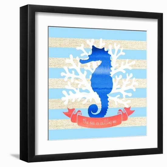 The Sea Is Calling-Bella Dos Santos-Framed Art Print