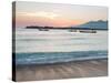 The Sea Laps Up on the Sand in Gili Trawangan at Sunrise-Alex Saberi-Stretched Canvas