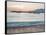 The Sea Laps Up on the Sand in Gili Trawangan at Sunrise-Alex Saberi-Framed Stretched Canvas