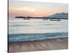 The Sea Laps Up on the Sand in Gili Trawangan at Sunrise-Alex Saberi-Stretched Canvas