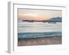 The Sea Laps Up on the Sand in Gili Trawangan at Sunrise-Alex Saberi-Framed Premium Photographic Print