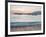 The Sea Laps Up on the Sand in Gili Trawangan at Sunrise-Alex Saberi-Framed Photographic Print